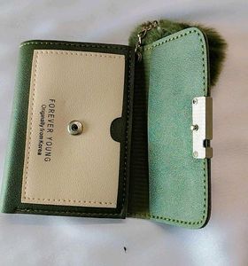 Olive Colour Wallet NEW