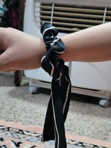 Striped Hair Tie Scarf (pack of 2)