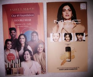 Estee Lauder Foundation Sample Card