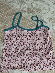 Floral Print Tank Top