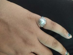 Pearl Silver Ring