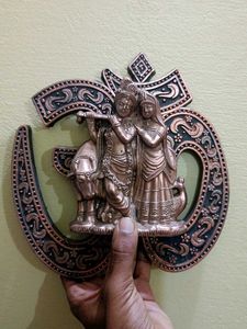 Krishna & Radha Showpiece + oom