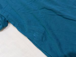 Teal Wrap Top
