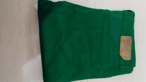 Dark Green Colour Jeans Totally Unused As It Doesn