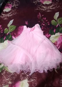 Kids Fashion Brand...one Year Baby Pink Colour Fro
