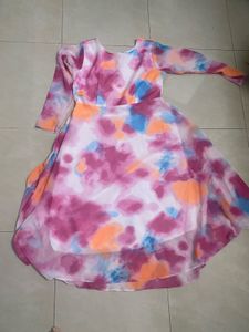 Anarkali Kurti With Dupatta(L)