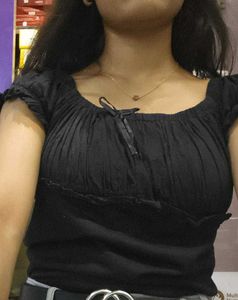 Cute Black Top