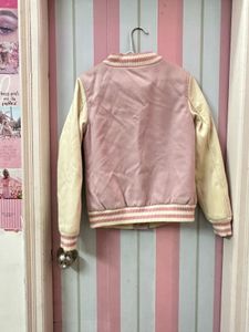 Cute Pink Varsity Jacket