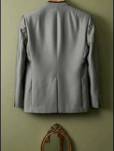 Sale📍 Gray Mandarin Collar Suit