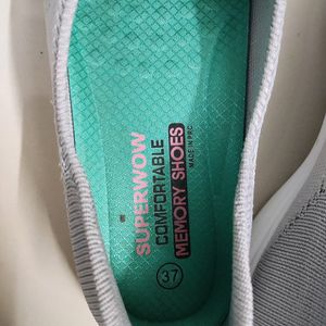 Grey Color Casual Shoes