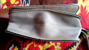 Quit Cat Look😺 Silver Sling Bag 👜