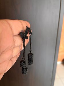 Black Butterfly Earrings (Pack of 2)