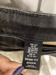 Black Denim Jeans