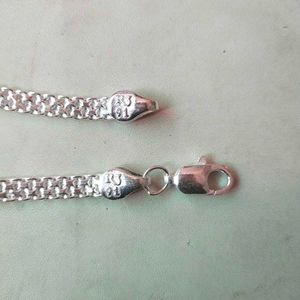 Pure Silver R3-91 Highway Chain Bracelet