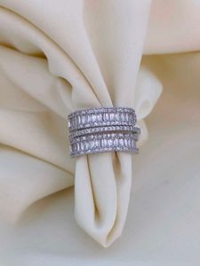 2 ROW BAGUETTE RING