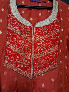 Trisha By Pantaloons: Festive Silk Kurta