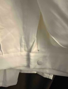 White Straight Leg Pants