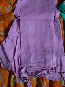 Lavender Saree