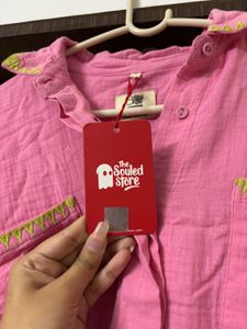 The Souled Store Pink Casual Shirt