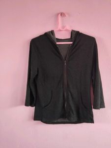 Lightweight Zipper Hoodie For Women