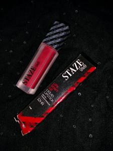 Staze Liquid Lipstick In Wine Shade ( Burgundy)