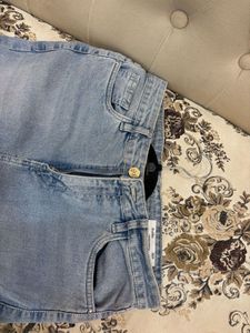 Flared Denim Jeans