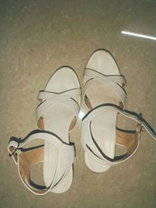 Strappy Wedges With Buckle Closure