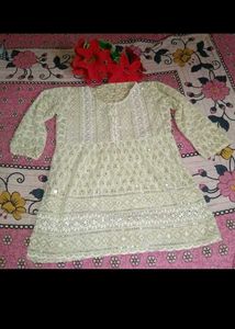 Embroidered Short Kurti