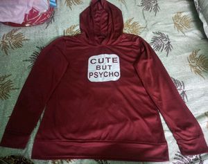 Maroon Hoodie Top (New)