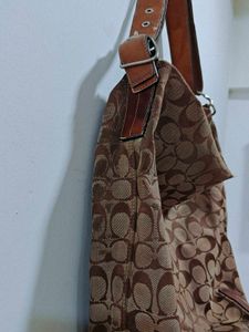 Vintage Coach Large Hobo
