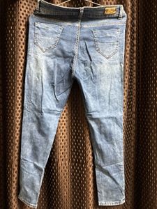 Distressed Denim Jeans
