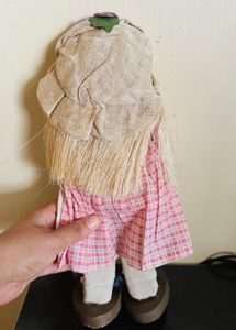 ✨ Handcrafted Vintage-Style Cloth Doll ✨