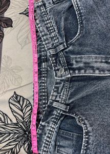 Acid Wash Wide Leg Jeans