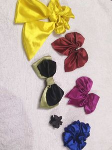 Colorful Hair Accessories - Set of 7