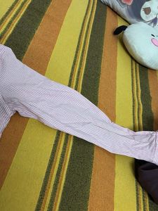 M size, Striped Button-Down Shirt