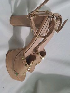 Studded Platform Heels