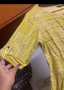 Stylish Yellowish-Green Dress / Kurta