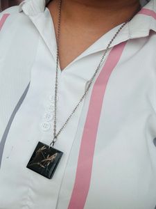 Square Pendant Necklace