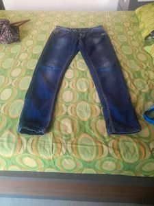 Blue Denim Jeans nd Top