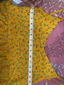 Shein Mustard Mini Dress