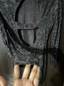 Styled Back Mini Dress