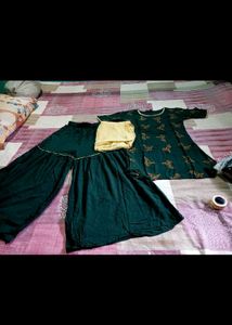 Elegant Green Kurta Set