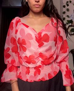 Floral Off-Shoulder Top