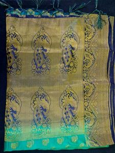Silk Green Saree