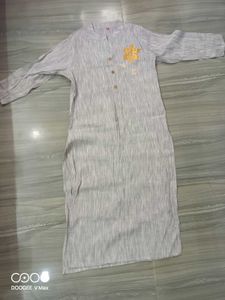 Grey Kurta