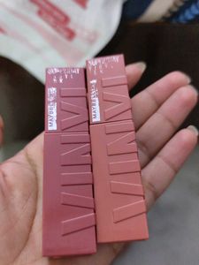 Combo Of Maybelline lipstick