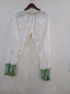 Green Embroidered Kurta set