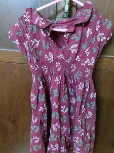 Cute Floral Girl's Dress