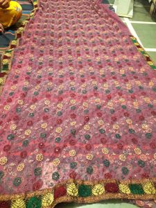 Embroidered Saree