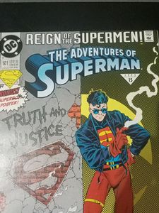 The Adventures Of Superman #501 USA Comic Book